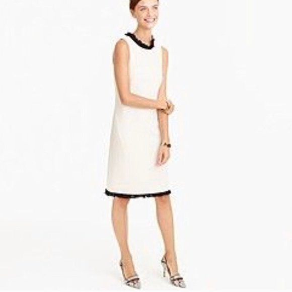 J. Crew Dresses & Skirts - JCREW cocktail/work dress frilly details + pockets